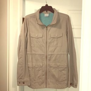 Columbia Utility Jacket Tan medium NWOT